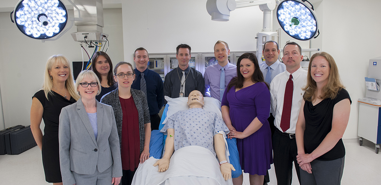 Center for Human Simulation and Patient Safety team photo